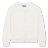 KENZO KNITTED CARDIGAN FRONT BOKE FLOWER