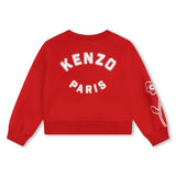 KENZO FLOWER KENZO LOGO SWEATSHIRT