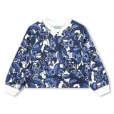 KENZO FLORAL PRINT SWEATSHIRT