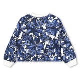 KENZO FLORAL PRINT SWEATSHIRT