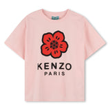 KENZO SHORT SLEEVE POPPY LOGO TEE