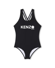 KENZO ONE PIECE SWIMSUIT CROOSED STRAPS ON BACK
