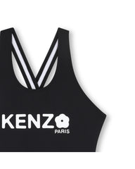 KENZO ONE PIECE SWIMSUIT CROOSED STRAPS ON BACK