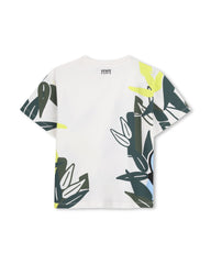 KENZO PRINT ON FRONT TEE