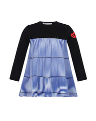 LITTLE PARNI L/S VARSITY MOCK JUMPER