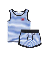 LITTLE PARNI 2PC STRIPED TANK SET