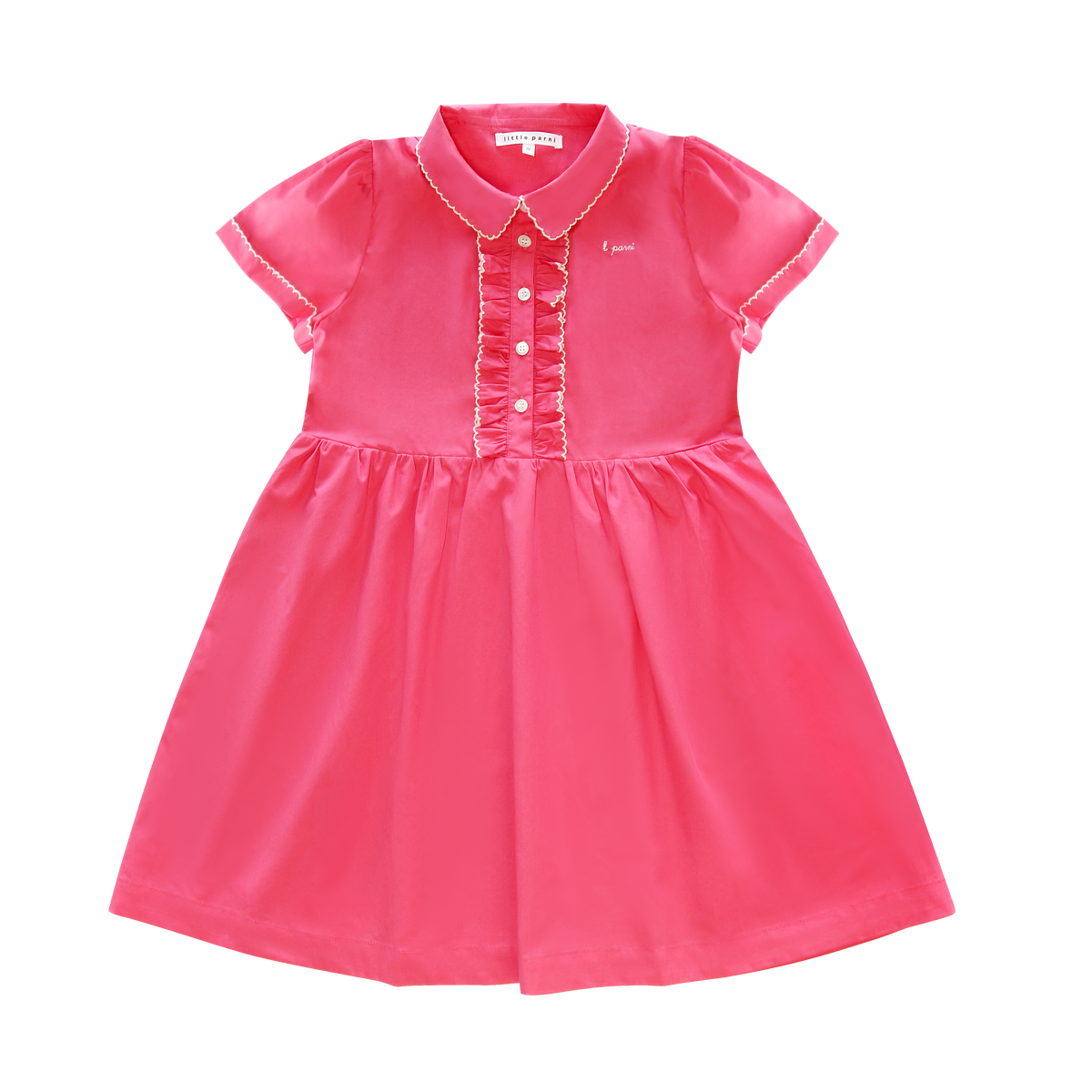 LITTLE PARNI S/S PICO DRESS