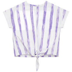 KIX STRIPED DENIM TIE SHIRT