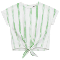 KIX STRIPED DENIM TIE SHIRT