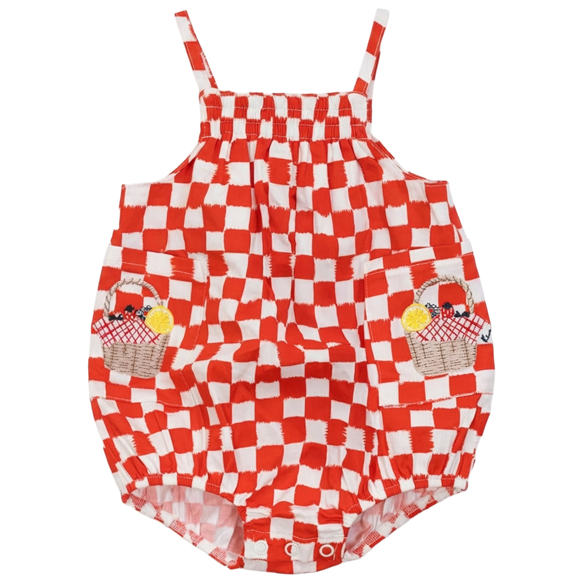 KIX PICNIC GINGHAM ROMPER