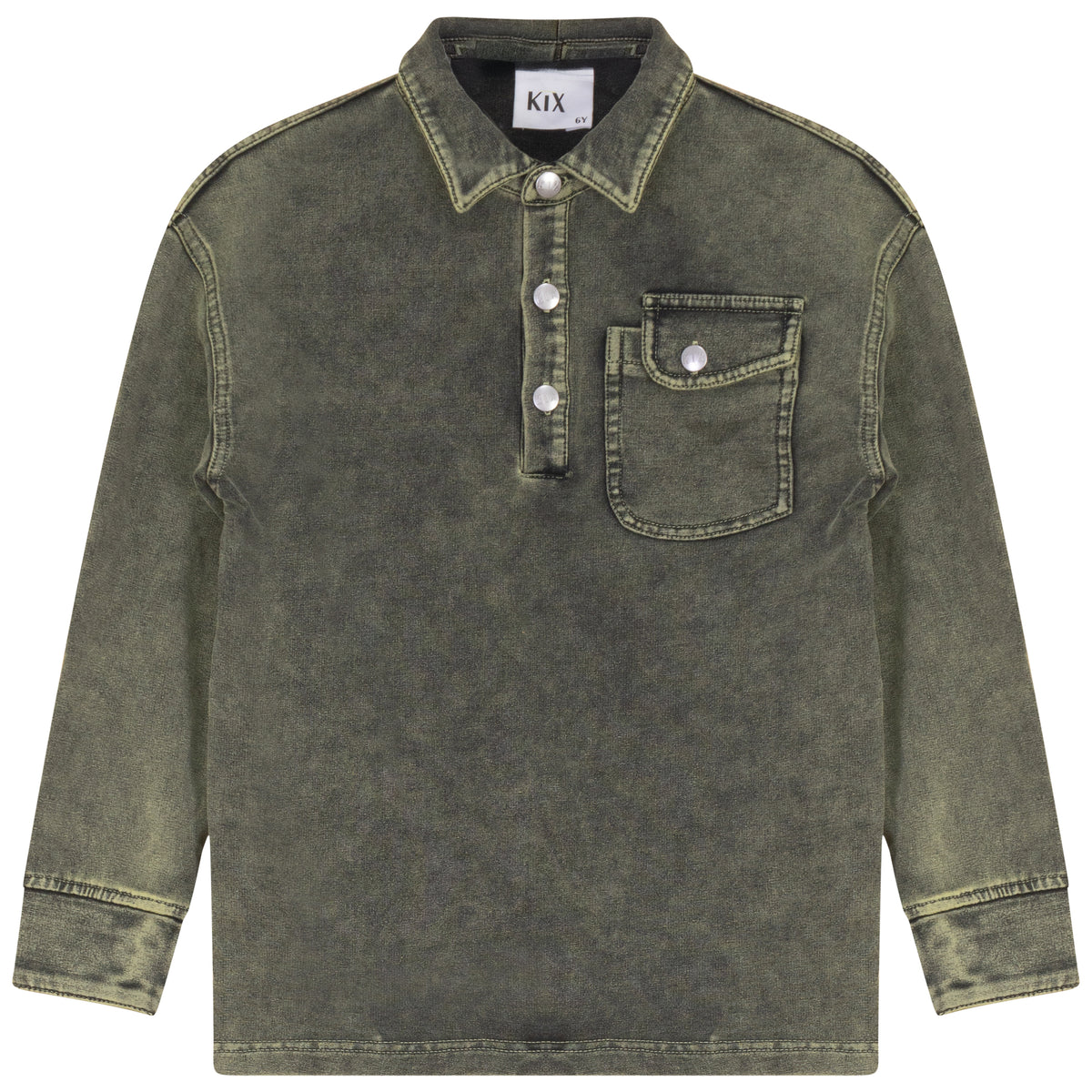 KIX WASHED DETAIL POLO