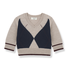 1+IN THE FAMILY ARGYLE SWEATER