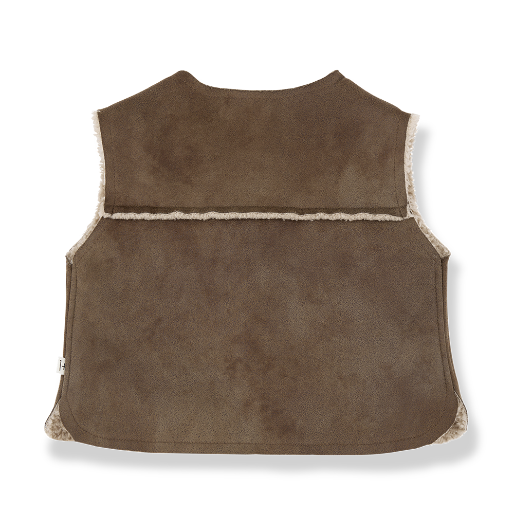 1+IN THE FAMILY SUEDE FEEL VEST