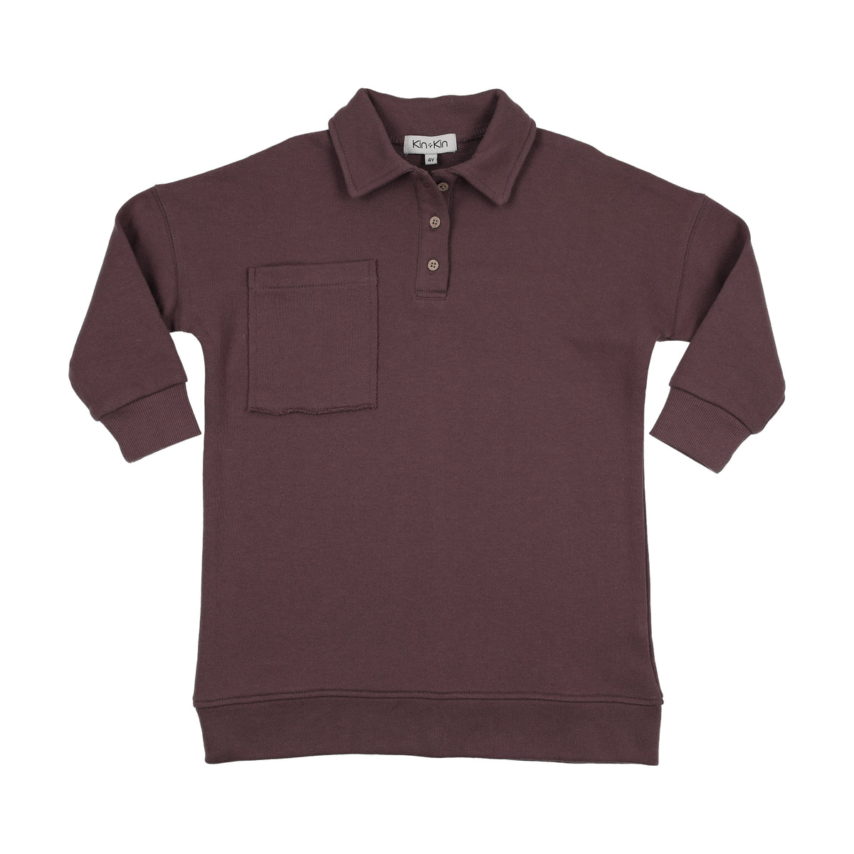 KIN KIN OVERSIZED SWEATSHIRT DRESS