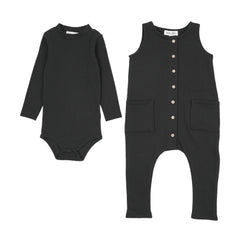 KIN KIN 2PC ONESIE WITH JUMPSUIT