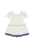 THE MIDDLE DAUGHTER "KNOW FULL WELL" LACE TRIM TIERED DRESS