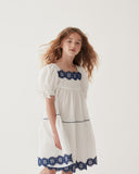 THE MIDDLE DAUGHTER "KNOW FULL WELL" LACE TRIM TIERED DRESS