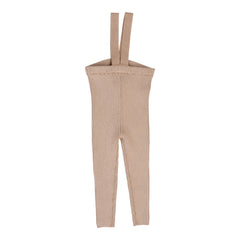 LIL LEGS KNIT LONG SUSPENDER LEGGINGS