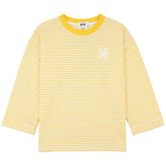 KIX TEEN STRIPE BOXY TEE