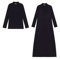 KIX TEEN V NECK MAXI DRESS