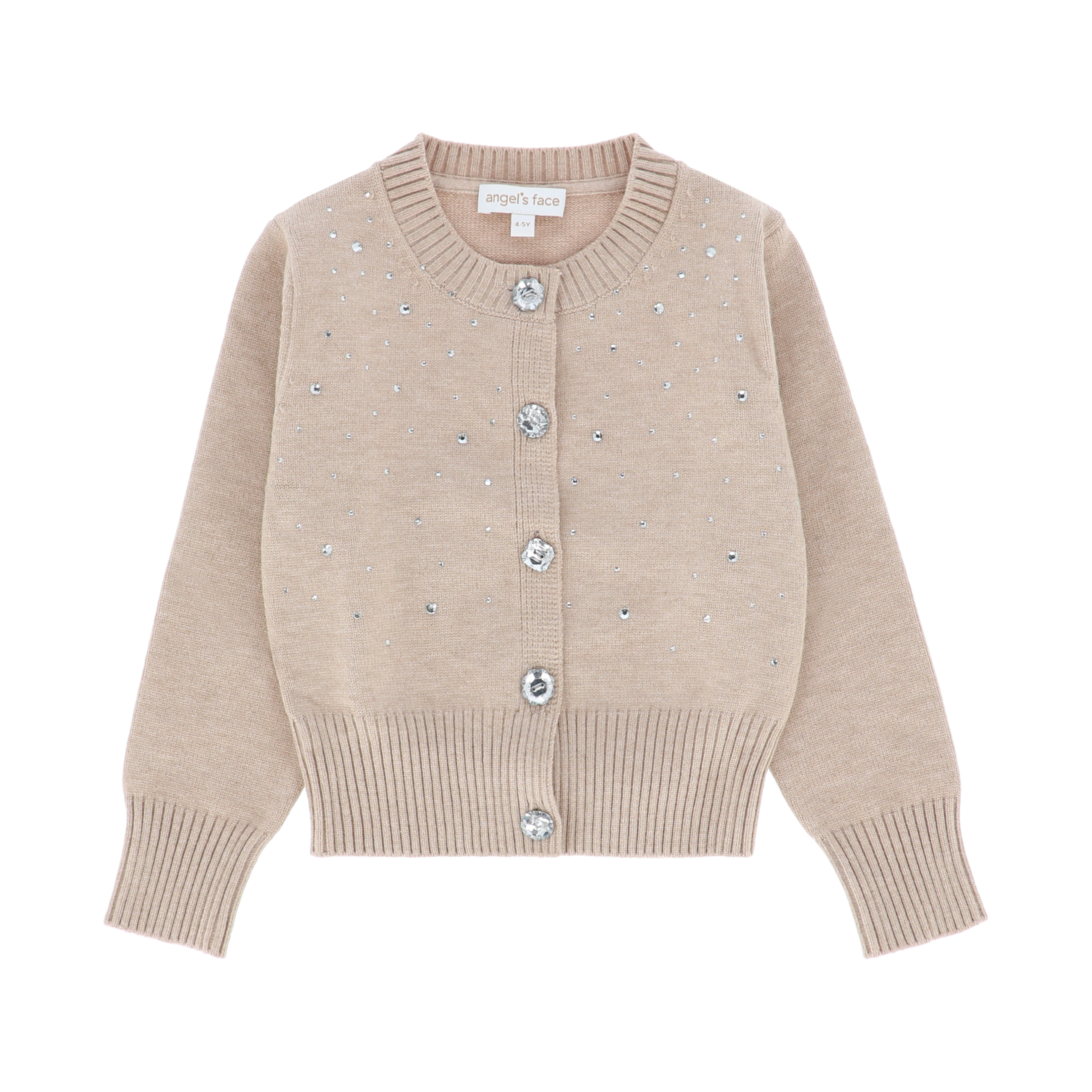 ANGELS FACE KAMALA CRYSTAL STUDDED CARDIGAN