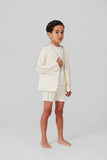 KIPP 2PC JASPER TRIM BLAZER WITH SHORTS SET