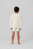 KIPP 2PC JASPER TRIM BLAZER WITH SHORTS SET