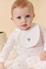 KIPP BABY 2PC LIL BLOOMS FOOTIE AND HAT SET