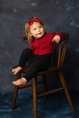 BANDEAU KNIT WINTER ROPE BABY MODAL BAND