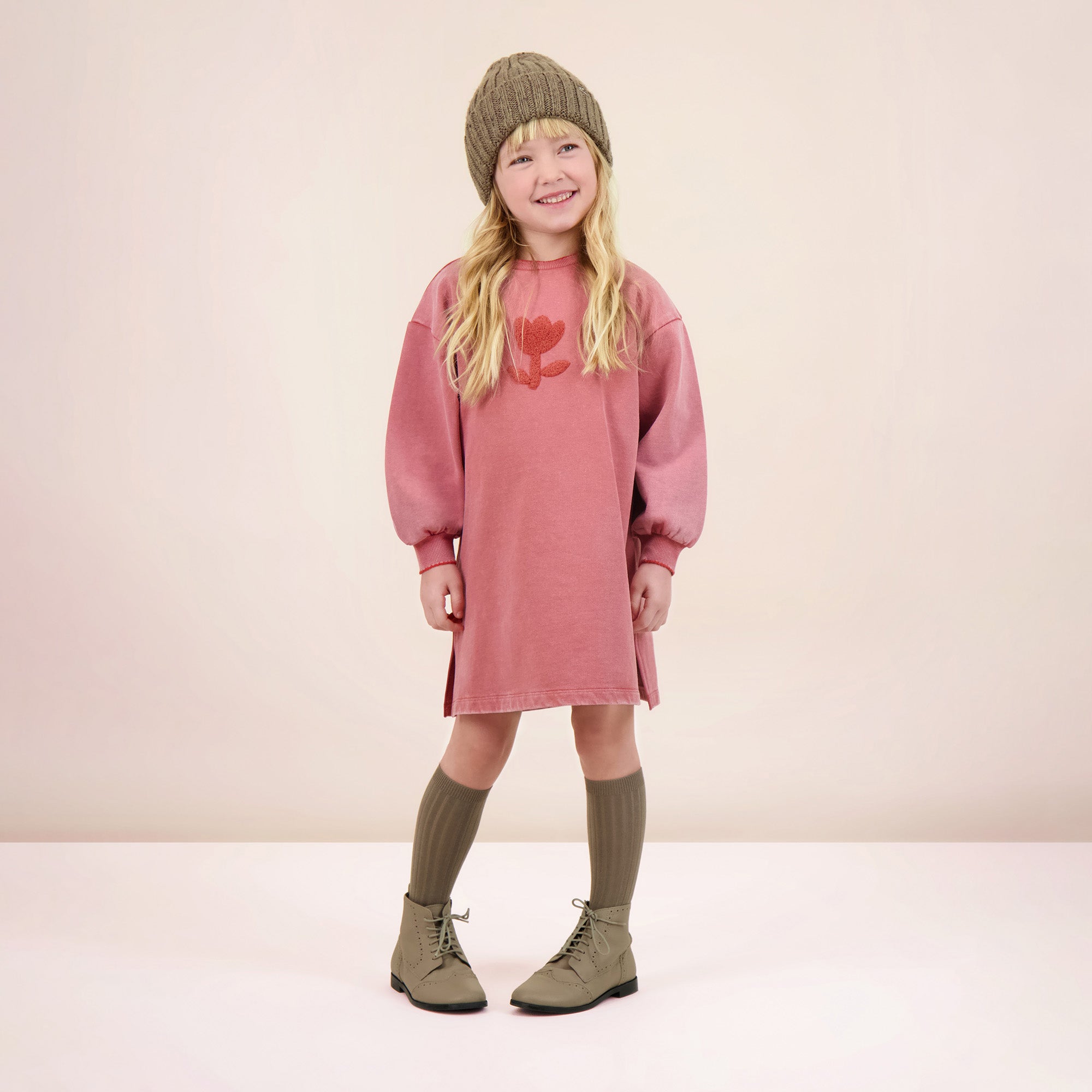 ANALOGIE SHERPA TULIP DRESS