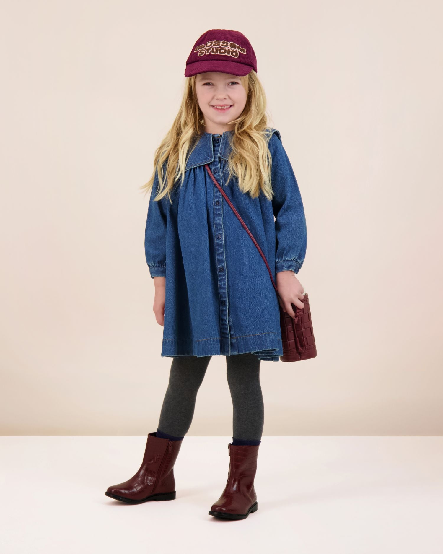 ANALOGIE PLEATED SAILOR DRESS