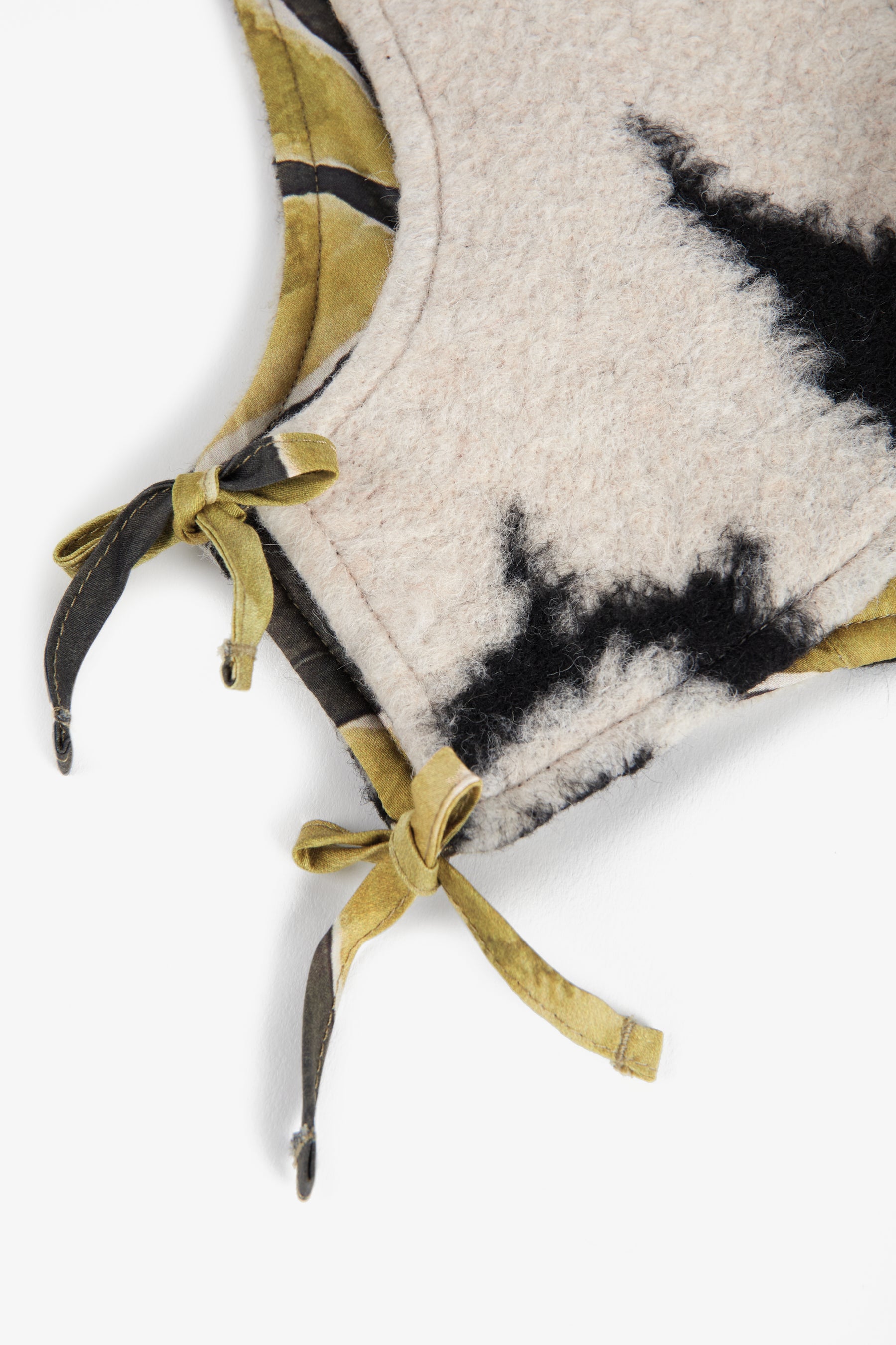 WOLF & RITA 2PC FUR PRINT VEST AND SKIRT SET