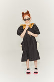 LITTLE CREATIVE FACTORY PUFF SLEEVE SIDE POCKETS DRESS