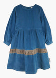 LMN3 RUCHED INSET TIERED DRESS