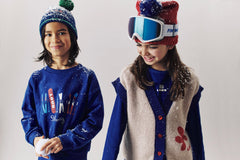LOUD APPAREL "ST.MORITZ" PRINT SWEATER