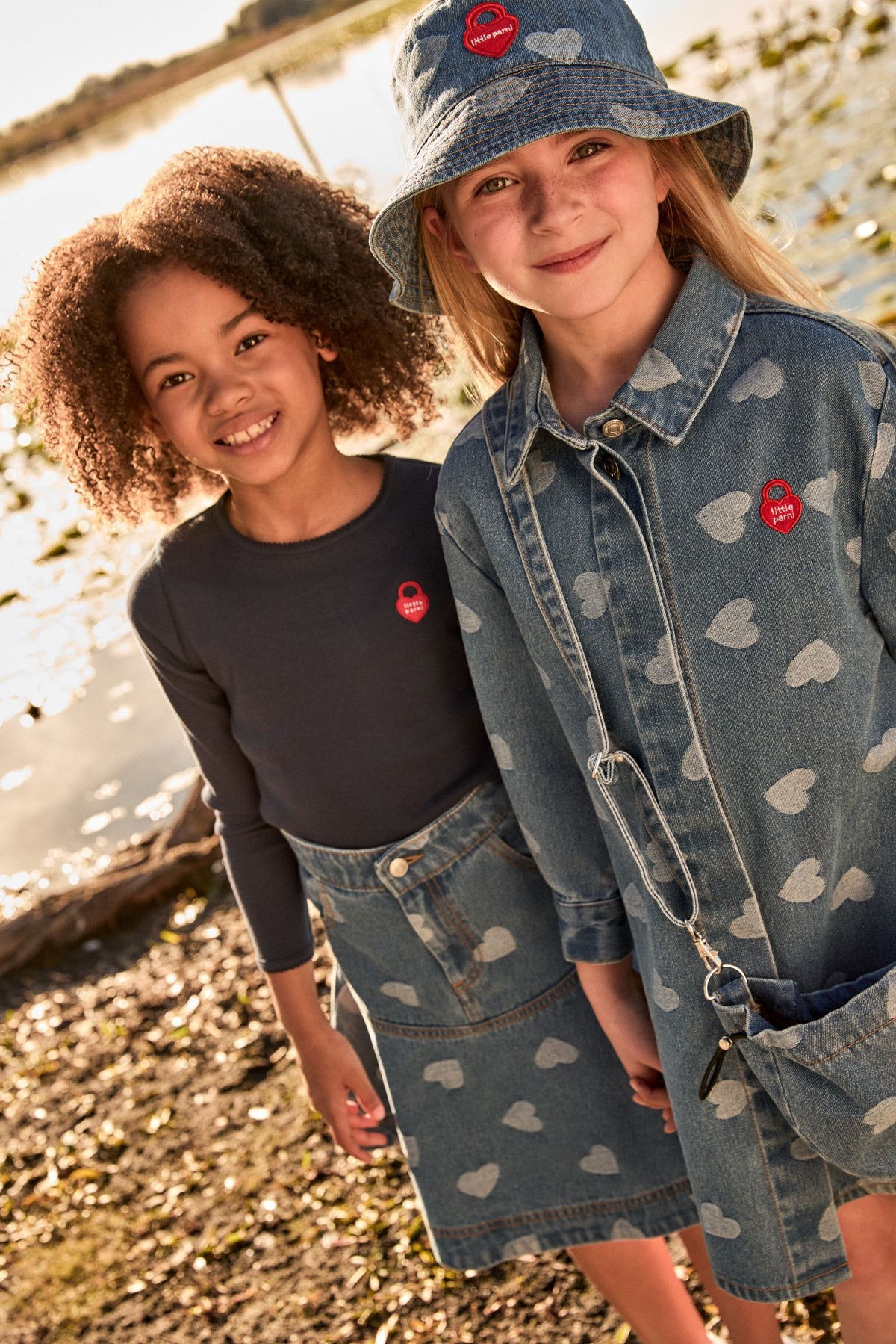 LITTLE PARNI L/S PICO TRIM T-SHIRT