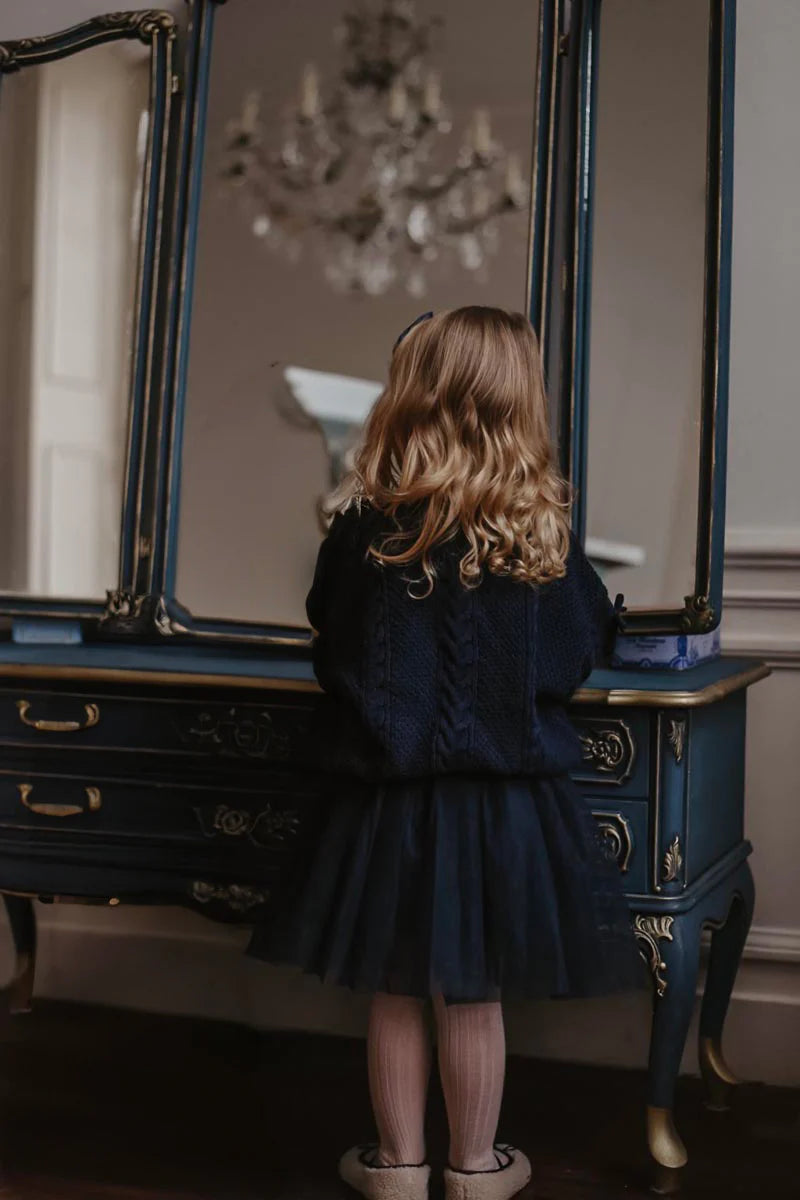 LRDM PETITS ELISE BOW SWEATER