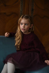 LRDM PETITS  ELISE BOW SWEATER