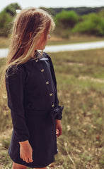 LRDM PETITS ELLE EMBROIDERED COLLAR BLOUSE