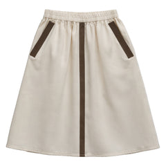 LRDM PETITS FAIGY 2 TONE MAXI SKIRT