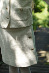 LRDM PETITS MARA TWEED SKIRT