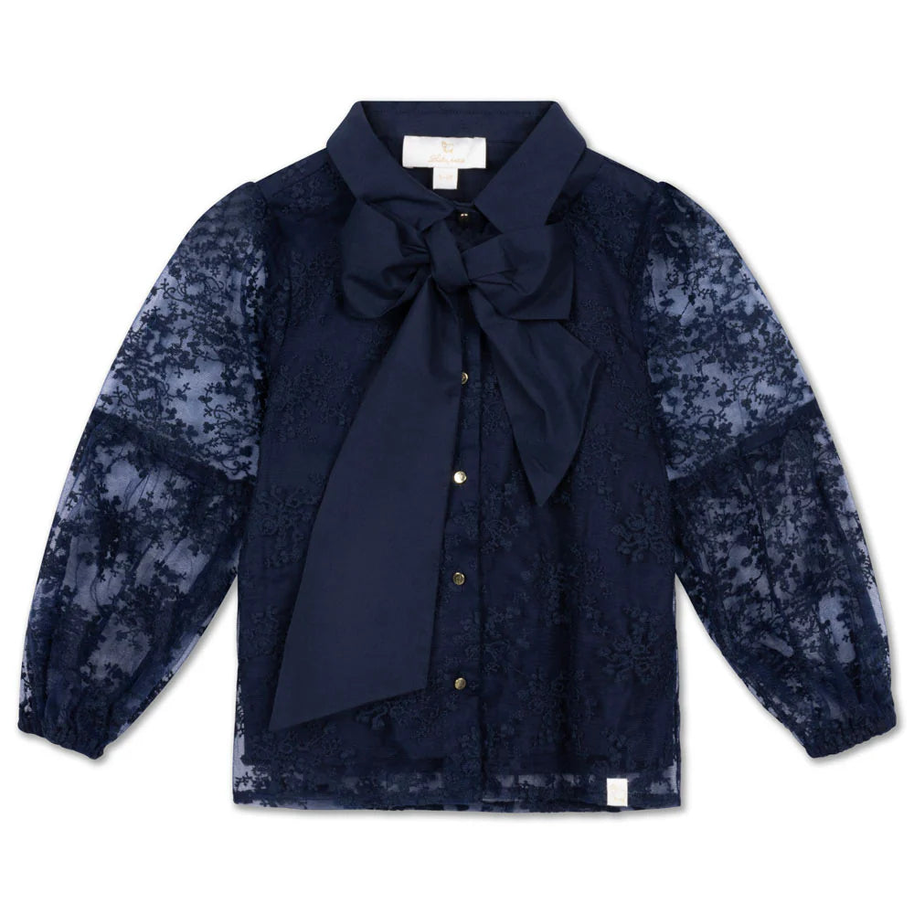 LRDM PETITS OLIVIA LACE BLOUSE