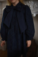 LRDM PETITS OLIVIA FRONT TIE LACE DRESS