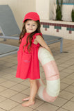 LIMONANA PETIT JOLIE FLUTTER SLEEVE DRESS