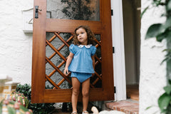 ANALOGIE 2PC DOWNTOWN SMOCKED SET