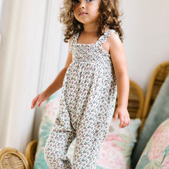 LIL LEGS BABY SMOCKED BUBBLE ROMPER