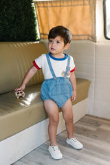 LIL LEGS BABY PATCH APPLIQUE TEE