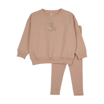 LILETTE 2PC SWEET BEAR TODDLER SET