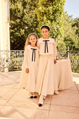 LITTLE PARNI TEEN BOW SHIRT
