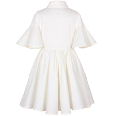 JESSIE AND JAMES FLOWER EMBROIDERED LITTLE SISTER DRESS